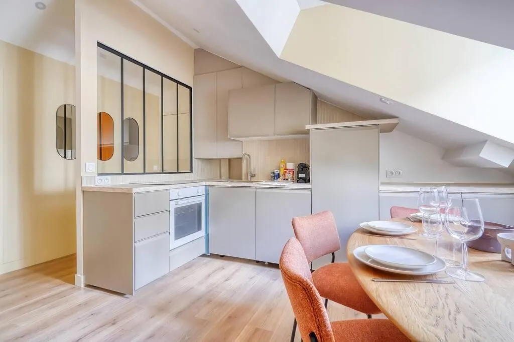 4D#Appart 4Pers # 1 Chambre # Commerce # Paris 15#Ac