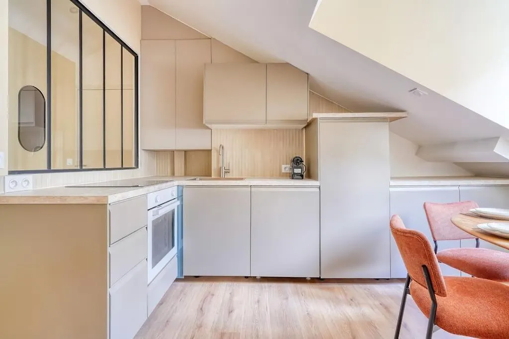 4D#Appart 4Pers # 1 Chambre # Commerce # Paris 15#Ac