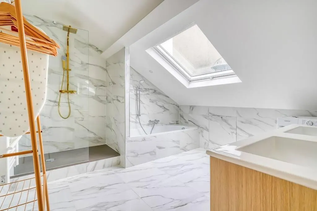 4D#Appart 4Pers # 1 Chambre # Commerce # Paris 15#Ac